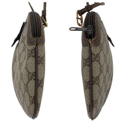 Gucci Old Gucci Beige GG Supreme Canvas 904 02 047 Shoulder Bag Pochette Women