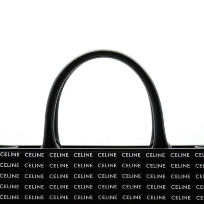Celine Vertical Cabas Small Tote Bag 191542dt2 PVC Calf Women's Tote Bag Black