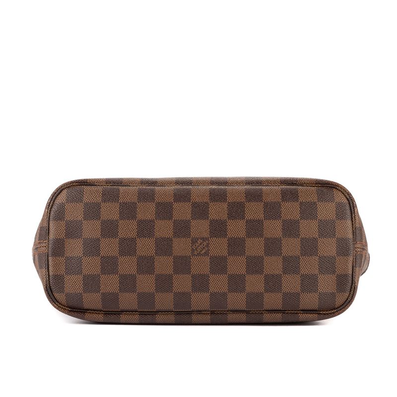 Louis Vuitton Neverfull Dark Brown Damier Ebène A
