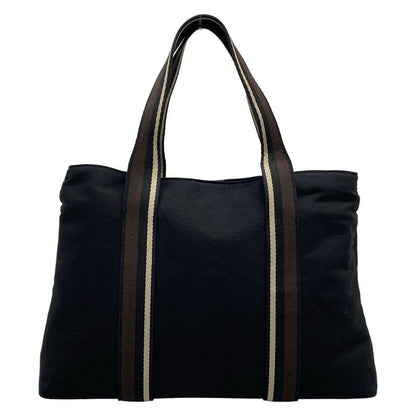 Hermes Tote Bag Troca Horizontal MM Dark Navy Dark Brown And Gray Beige Leather