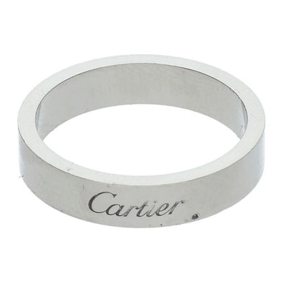 Cartier C De Cartier Wedding Platinum Ring Men's Size 13