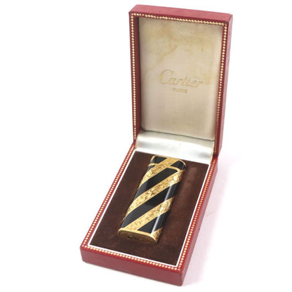 Cartier Roy King Oval Outerwear Jacket Regimental Stripe Pattern Roller Gas