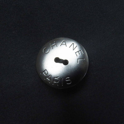 Chanel P60011 Cotton Partially Lined Silk Coco Mark Buttons Total Pattern Shawl