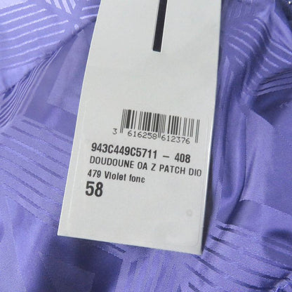 DIOR Homme 22AW 943c449c5711 CD Diamond Mirage Ski Capsule Down Jacket Purple