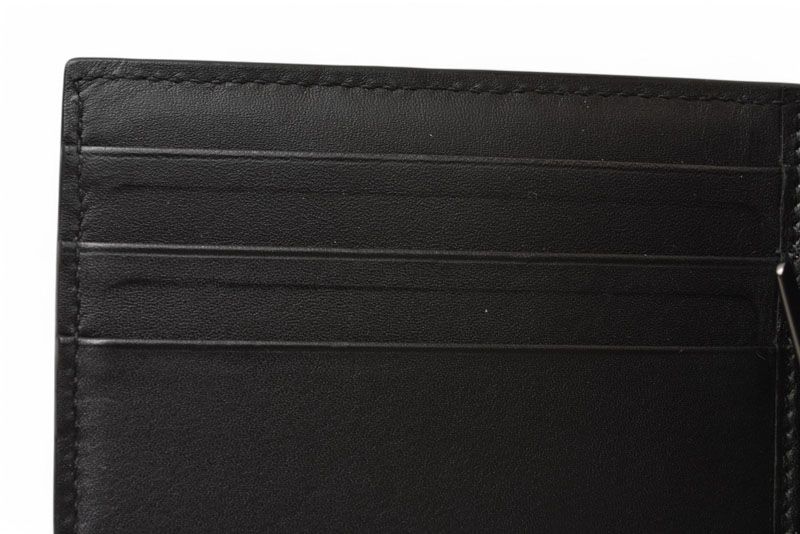 Bottega Veneta Wallet Money Clip Bottega Veneta Fold Wallet Calf Black 123180