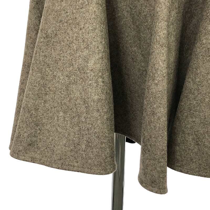 Bottega Veneta - 2023-2024aw - Riverbed Melange Flared Long Skirt - 36 - Light