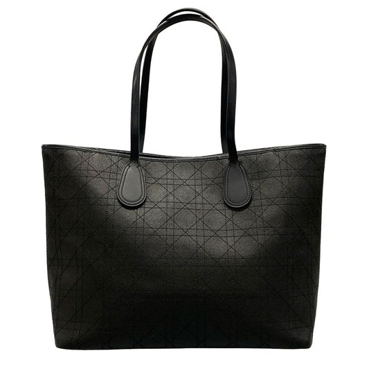 Dior/christian Dior Tote Bag Panarea Black Logo Charm None Leather