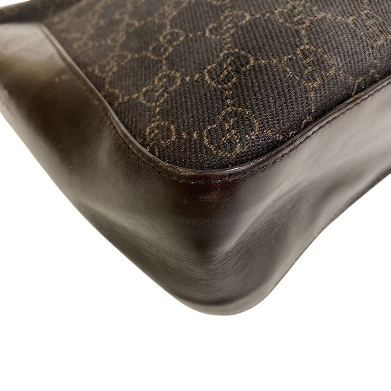 Gucci 73982 GG Pattern Tote Bag Cabas  Brand Shoulder Fashionable Laptop Brown