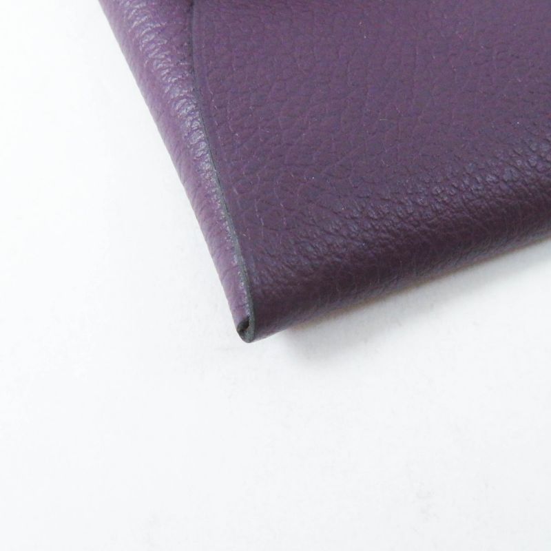 Hermes Bastia Verso Bastia Verso Cassis Rouge Garance Silver Hardware Evercolor