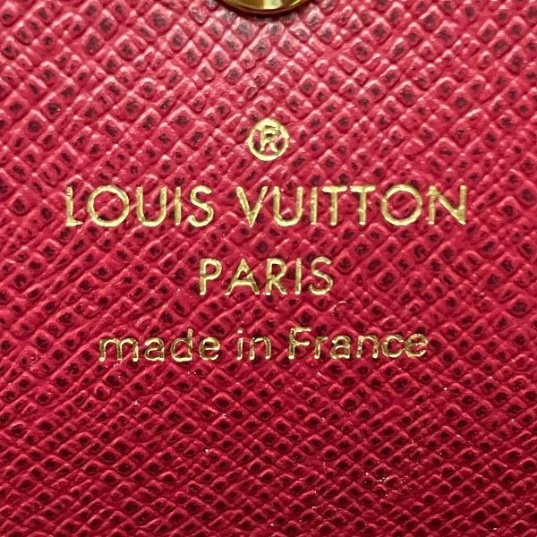 Louis Vuitton Monogram Portefeuille Emily M60697 Fuchsia Long Wallet Women