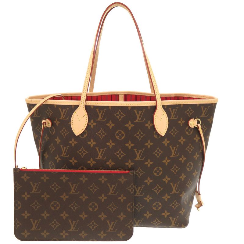 Louis Vuitton Current New Shape Neverfull MM Monogram Threes M46987 Tote Bag LV