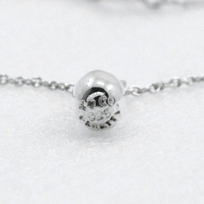 Tiffany & Co Teardrop Elsa Peretti 925 Silver Ladies 1.8g Necklace