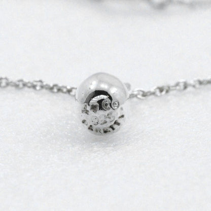 Tiffany & Co Teardrop Elsa Peretti 925 Silver Ladies 1.8g Necklace