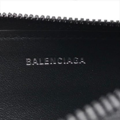 Balenciaga City Long Coin Card Case Holder Wallet Black Not Available in Japan