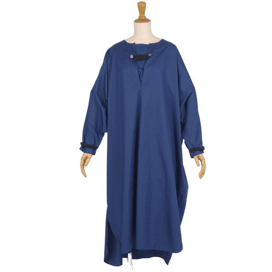 Hermes Dress Shirt Dress Serie Button Cotte