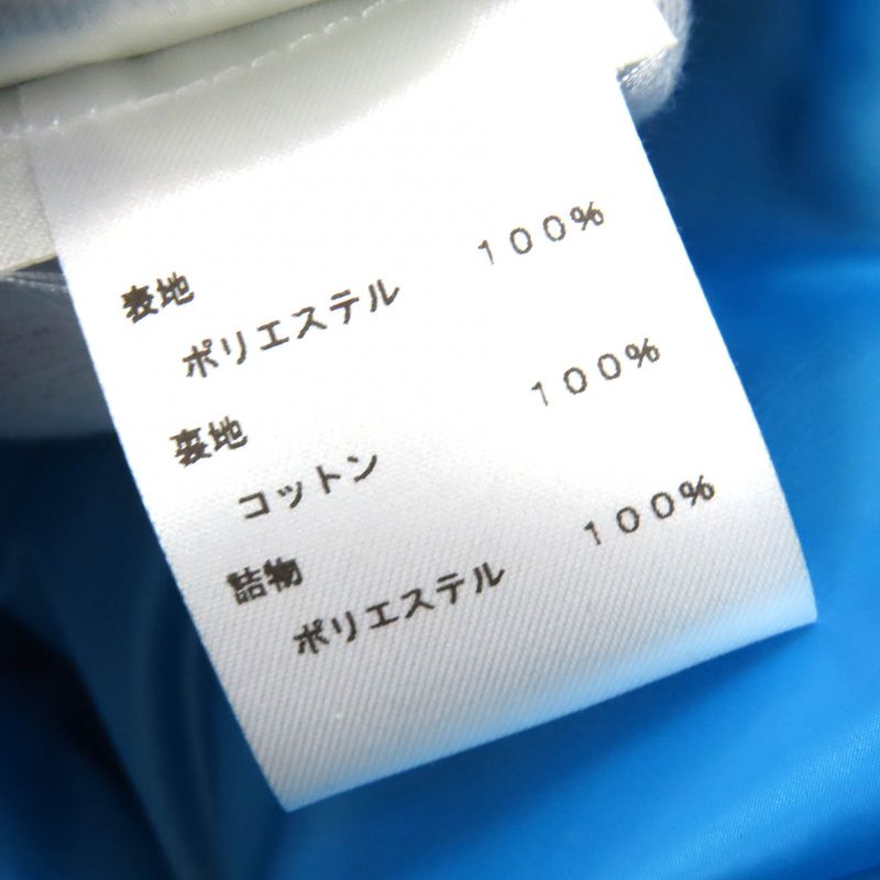 Louis Vuitton 22SS Hlb51e Monogram Flower Quilted Jacket Blouson Blue 48 Made