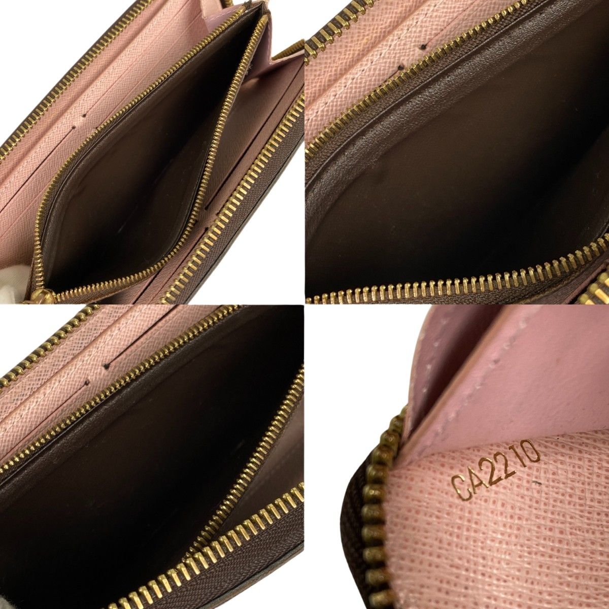 Louis Vuitton Monogram Portefeuille ･clemence Round Zipper Long Wallet M61298