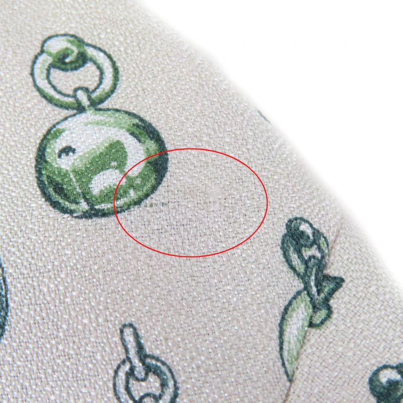 Hermes 22AW 2h0619dn 100% Silk Back Ribbon Total Pattern Long Sleeves Cut And