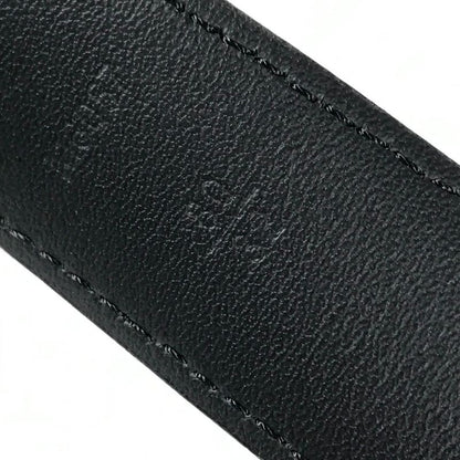 Louis Vuitton Belt Santure Neogram M6057w Damier Graphite Canvas Black