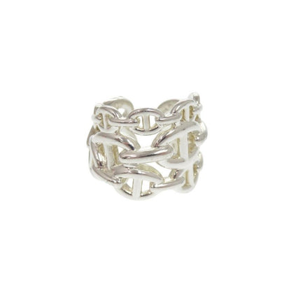 Hermes Chaine D'ancre Anchene GM Size 53 (#12) Silver 925 Ring 0340 Hermes