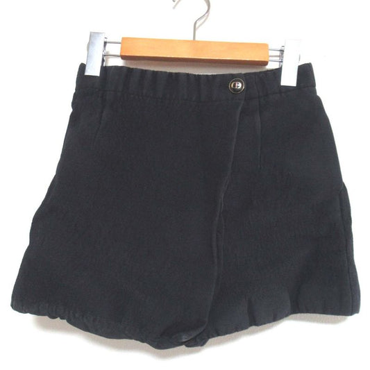 Christian DIOR Wool Silk Blend Shorts Culottes F36 Size Black Women's Used