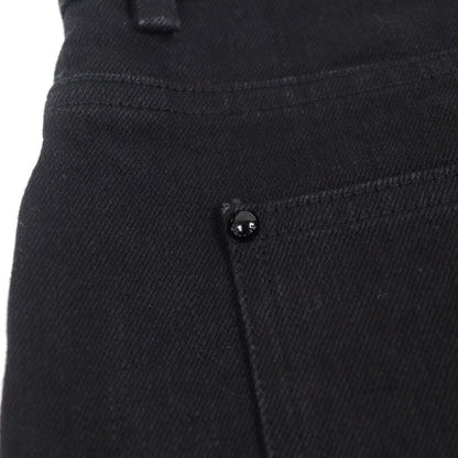 Louis Vuitton 24SS Hid70w Slim Stretch Denim Pants Cotton With Logo Button