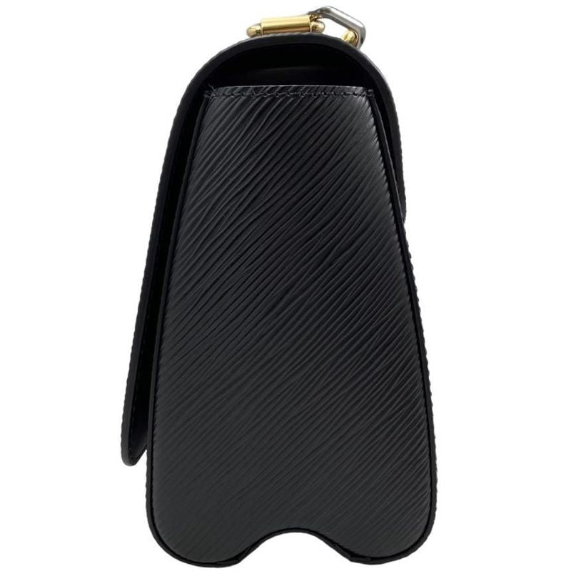 Louis Vuitton M22773 Twist MM Epi Noir Black Handbag with Strap Box and Storage