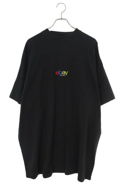 Balenciaga 787349 Trve8 Front Logo T-shirt Men 3