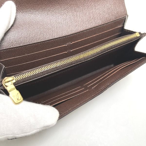 Louis Vuitton N63209 Damier Round Zipper Portefeuille Sarah