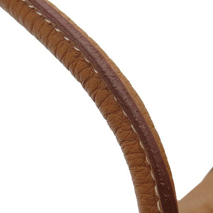 Hermes Tote Bag Garden Party TPM Negonda Gold Silver Hardware Brown Engraved D