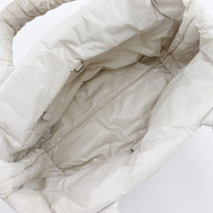 Chanel Coco Cocoon Tote Small Tweed Print Reversible A48610 Nylon White/multicol