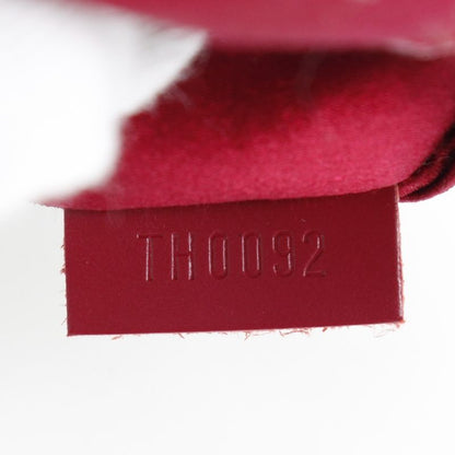 Louis Vuitton Little Papillon M92353 Monogram Satin Red Th0092 Ladies Handbag