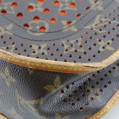 Louis Vuitton Musette M95174 X Monogram Perfo Brown/orange Th0046 Ladies