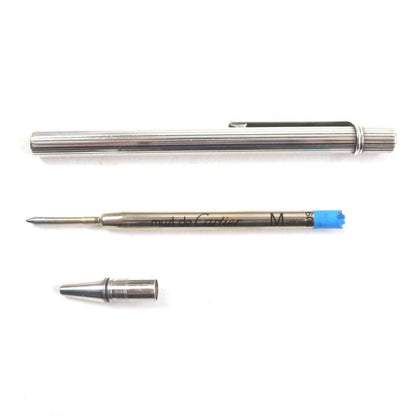 Cartier Must De Cartier Ballpoint Pen With Stripes Logo Engraved