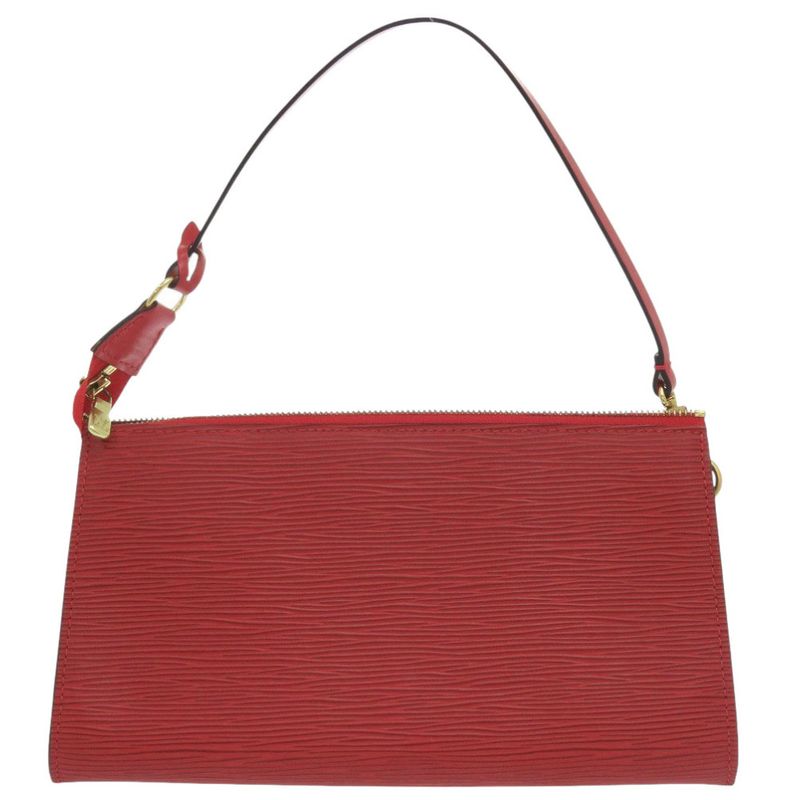 Louis Vuitton Pochette Accessoires Epi M52947 Epi Leather Castilian Red Handbag