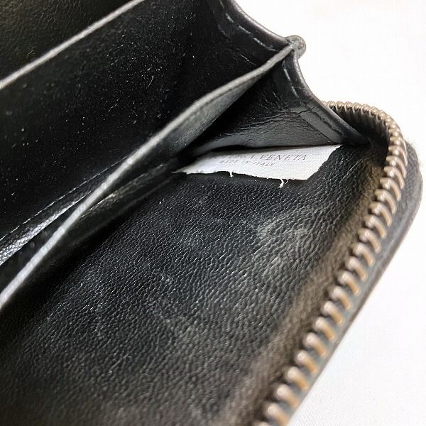 Bottega Veneta Intrecciato Black Coin Case Unisex