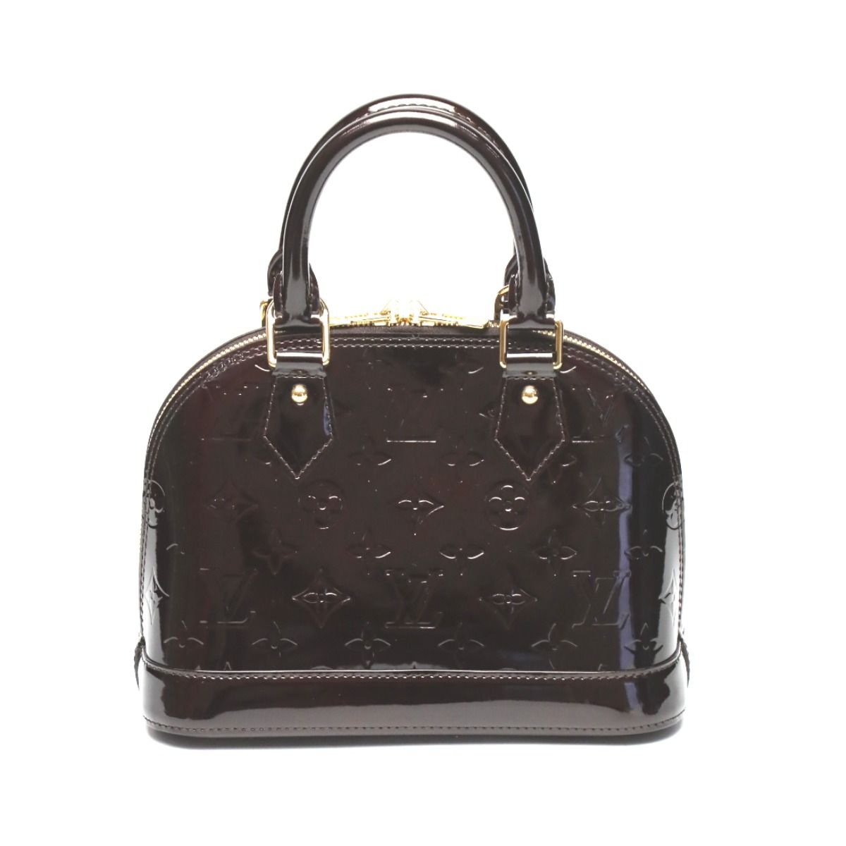 Louis Vuitton Monogram 2-Way Alma BB Handbag Amarante