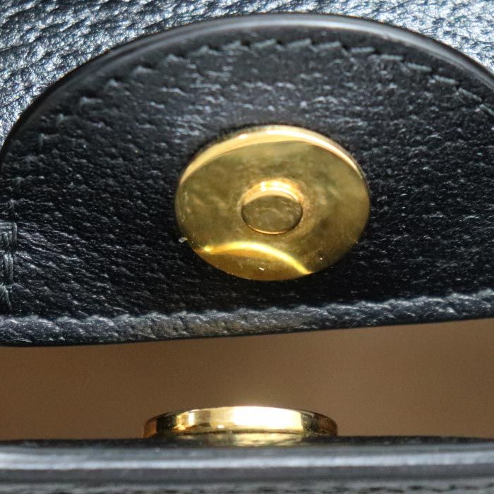 Gucci Diana Mini Tote 2way Shoulder Bag Black 702732 U3zdt 1073 Ladies Preowned