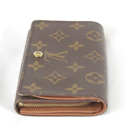 Louis Vuitton Porte Monet Vieux Trésor M61730 Bifold Wallet Monogram