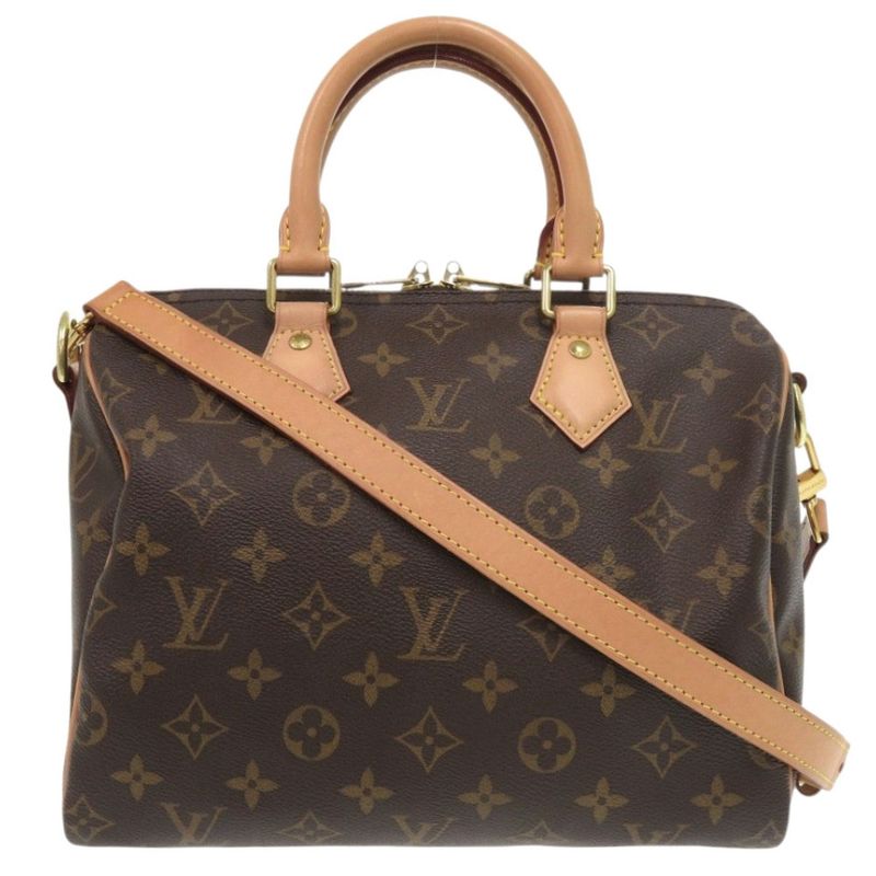 Louis Vuitton Monogram Speedy Bandoliere 25 M41113 2-way Handbag LV 1247 Louis