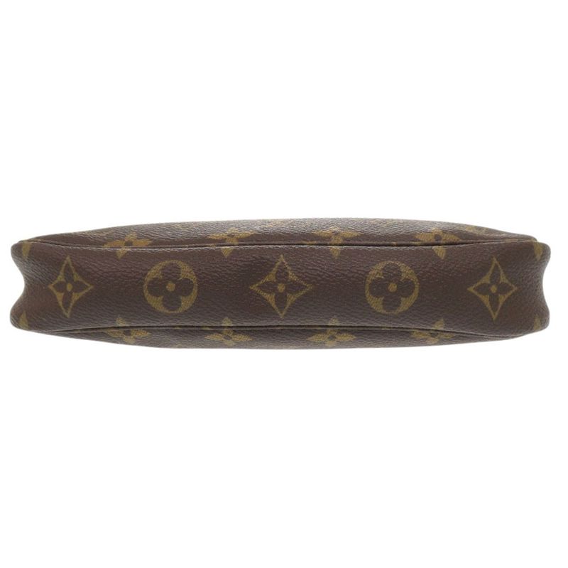 Louis Vuitton Pochette Accessoire Monogram M51980 Brown Accessory Pouch LV 1258