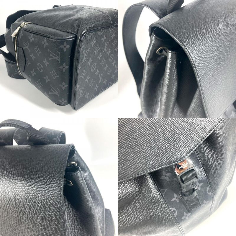 Louis Vuitton Backpack Sac Backpack M30417 Monogram Eclipse Canvas Black