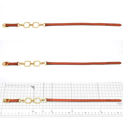 Hermes Leather Bracelet Ettelier Dubreuter Double Winding T2 Arm Circumference