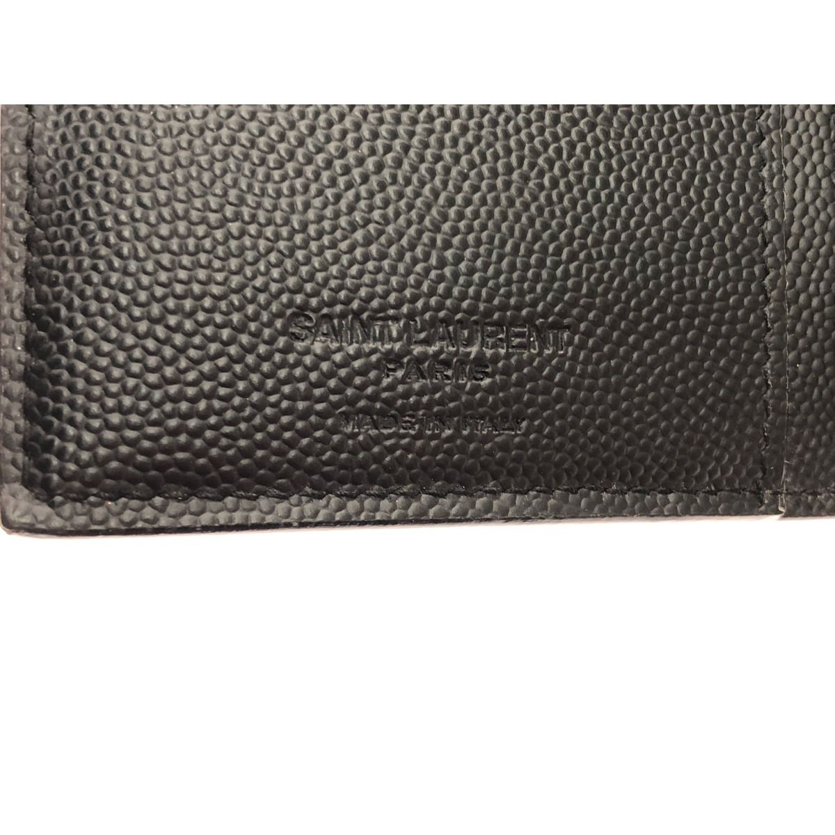 Saint Laurent Paris Men's Bifold Long Wallet Classic Continental Wallet Calf