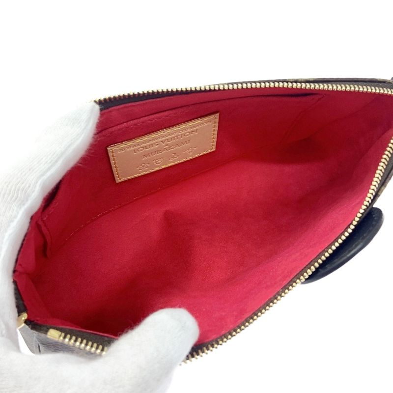 Louis Vuitton M13440 Monogram Pochette Axessoire X Takashi Murakami