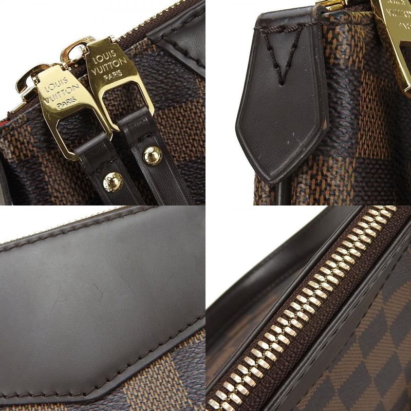 Louis Vuitton Tote Bag Westminster PM N41102 Damier Canvas Brown Gold Hardware