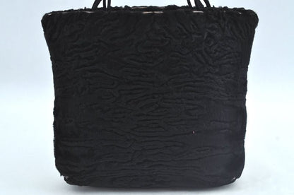 Prada Halaco Hand Tote Bag Black 0178n