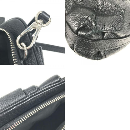 Louis Vuitton Shoulder Bag Scala Mini M80093 Monogram Mahina Leather Noir Black