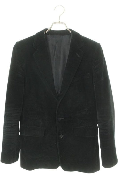 Celine 20AW 2v045226d Velvet 2B Classic Tailored Jacket Men's 46