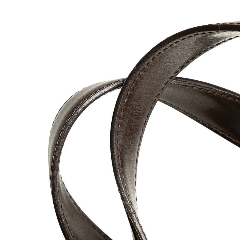 Louis Vuitton Damier Verona MM Handbag Shoulder Bag N41118 Brown PVC Leather